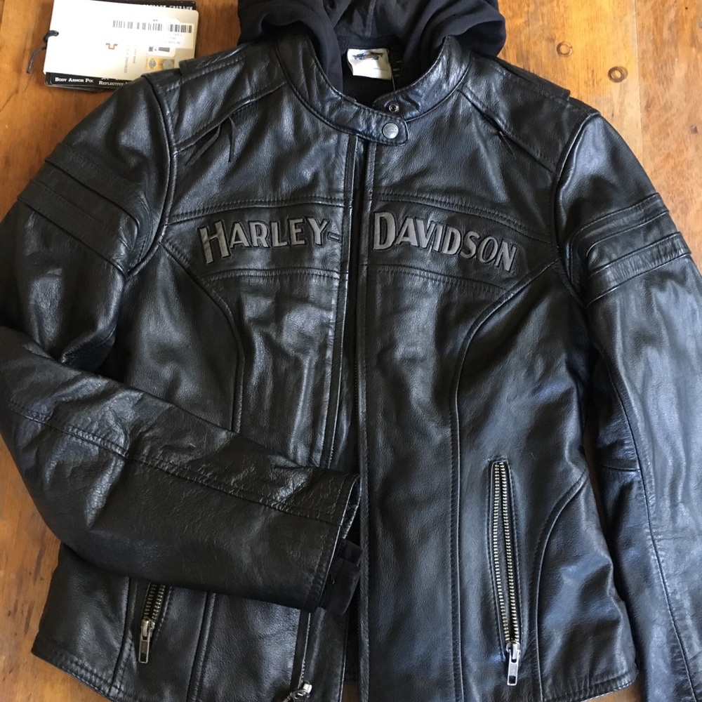 Harley Davidson Leather 3 Seasons Jacket.